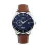 Rankinis laikrodis Zeppelin 84703 Automatic, mėlynas ciferblatas, nerūdijančio plieno korpusas ir apyrankė