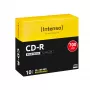 CD-R Intenso 1801622 700 MB 52x Spausdinamas 10 vnt. plonas dėkle