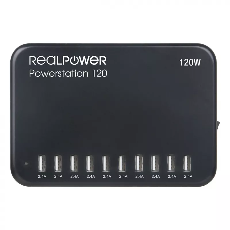 RealPower Power Station 120 - Vidaus - Kintamoji srovė - Juoda