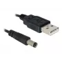 USB maitinimo laidas DeLOCK 82197 1m USB A vyriškas/vyriškas