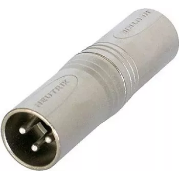 Neutrik NA3MM - garso invertavimo adapteris - XLR3 (kištukas) į XLR3 (kištukas) (NA3MM)