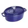 Ketaus puodas Staub 4,25 l, 29 cm, mėlynas