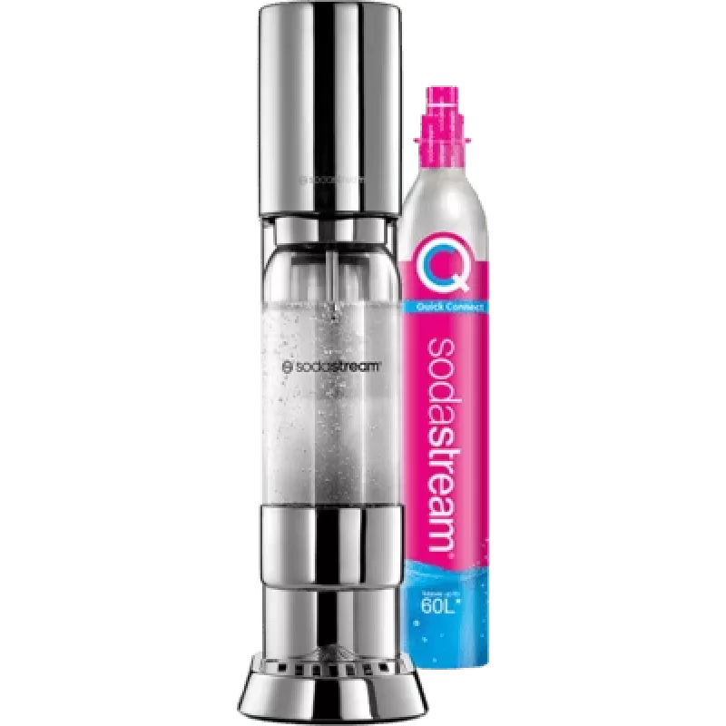 Sodos aparatas SodaStream Ensō Stainless Steel Sidabrinis 114mm plotis 226mm gylis 422mm aukštis