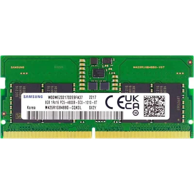 Samsung M425R1GB4BB0-CQK atminties modulis 8 GB 1 x 8 GB DDR5 262 kontaktų SO-DIMM ECC
