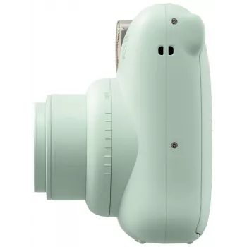 Momentinis fotoaparatas Fujifilm Instax Mini 12 žalia — nuotrauka 86x54 mm, juosta 62x46 mm, 60 mm židinio nuotolis