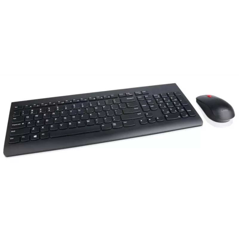 Lenovo 4X30M39497 klaviatūra Pridedama pelė Universali RF belaidė QWERTY JAV anglų Juoda