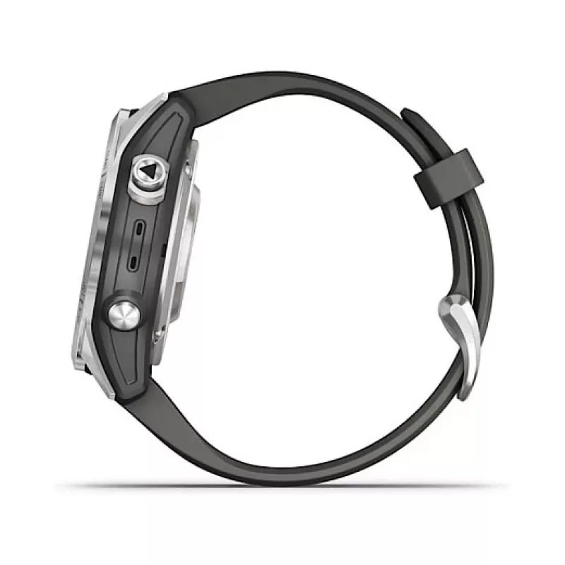 Garmin fēnix 7S Pro 3,05 cm (1,2 inch) MIP 42 mm Skaitmeninis 240 x 240 pikselių Jutiklinis ekranas Sidabrinis Wi-Fi GPS (palydovinis)
