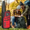 Nešiojamas racija Baofeng BF-T25E — 16 kanalų, 0,5 W, Li-Ion 1400 mAh, 2 vnt. rinkinys (raudona)