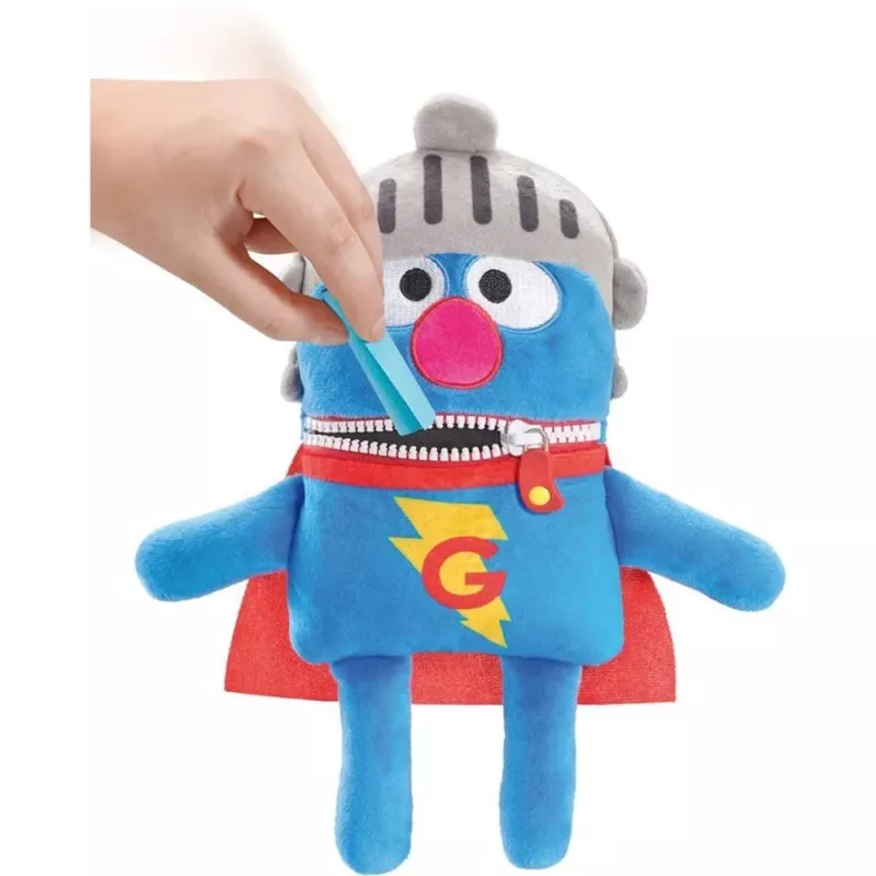 Sesame Street: Sorgenfresser Super-Grobi, pliušinis žaislas 34 cm