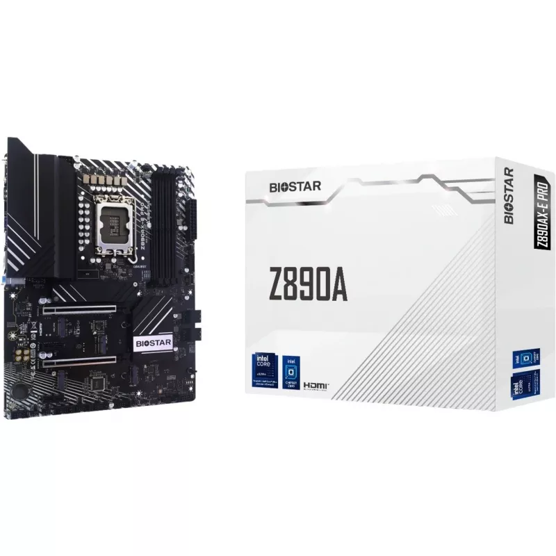 Pagrindinė plokštė Biostar Z890AX-E Pro - Z890 - Lizdas 1700 - ATX