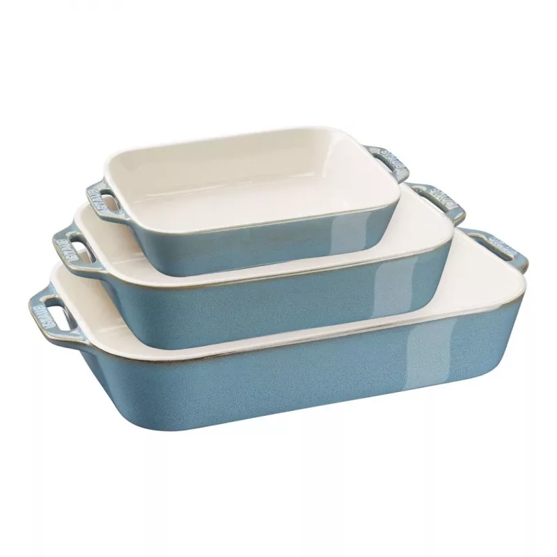 ZWILLING STAUB Ceramics Rectangular Ceramic Au gratin kepimo indas