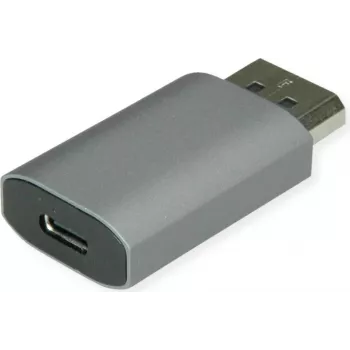 VALUE Display Adapter dvikryptis USB C - DP ST/BU - adapteris - skaitmeninis / duomenų (11.99.5957)