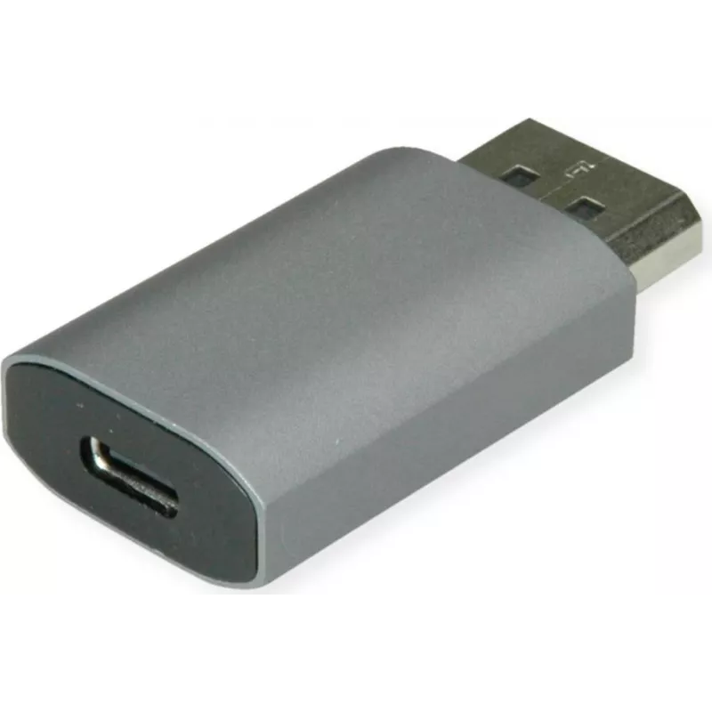VALUE Display Adapter dvikryptis USB C - DP ST/BU - adapteris - skaitmeninis / duomenų (11.99.5957)