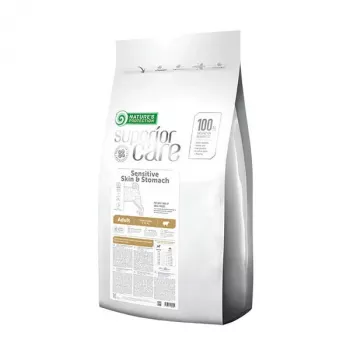 Sausas šunų maistas nature’s protection Superior Care Skin & Stomach Adult Small Lamb 10 kg — suaugusiems mažų veislių šunims