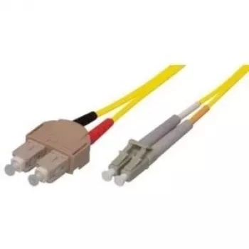 Tecline exertis Connect - Patch-Cable - SC Single-Modus (M) to LC Single-Modus (M) - 10 m - Fibre Optic - 9/125 mikrometrų - Geltonas (39989610)