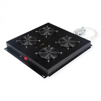 Oro srauto blokas ROLINE 19IN DACHLÜFTEREINHEIT 4 Airflow juoda – ROLINE 26.21.0246