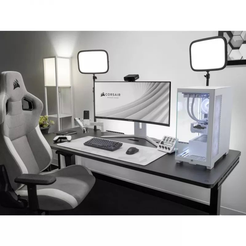 Corsair XENEON 34WQHD240-C kompiuterio monitorius 86,4 cm (34) 3440 x 1440 pikselių WQXGA QD-OLED baltas