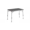 Stalas Outwell Coledale M Pilka — aliuminis viršus ir rėmas, 680×1000 mm, aukštis 56 cm