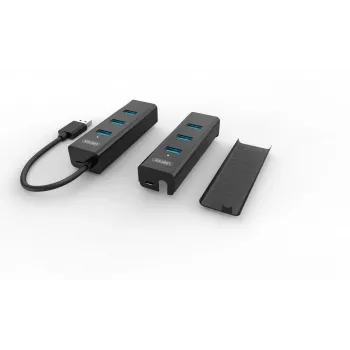 UNITEK Y-3089 interface hub USB 3.2 Gen 1 (3.1 Gen 1) Type-A 5000 Mbit/s Juoda