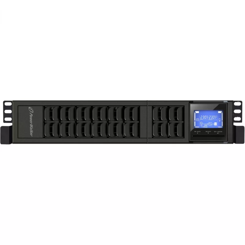 PowerWalker VFI 2000CRM LCD dvigubo konvertavimo (Online) 2 kVA 1600 W 4 AC lizdai