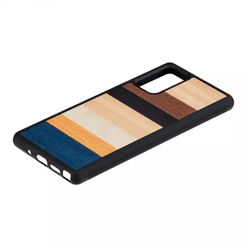 Telefono dėklas Man and Wood Samsung Galaxy Note 20 — juodas