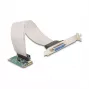 Vidinė lygiagrečiojo prievado plokštė DeLOCK 95275 Mini PCI Express žalia