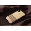 Telefono dėklas MAN&WOOD iPhone X/XS — terra Juoda, apsauginis galinis dangtelis
