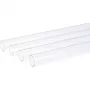 HardTube 12/10mm akrilo (PMMA) skaidrus 60cm, vamzdelis permatomas, 4 vnt. rinkinys