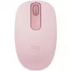 Logitech M196 - pelė - dešiniarankiams ir kairiarankiams - optinė - 3 mygtukai - belaidė - Bluetooth - rožinė (910-007461)