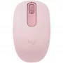 Logitech M196 - pelė - dešiniarankiams ir kairiarankiams - optinė - 3 mygtukai - belaidė - Bluetooth - rožinė (910-007461)