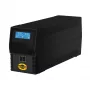 UPS ORVALDI I650 0,6 kVA (360 W) su LCD ekranu ir USB, 4x IEC išėjimai
