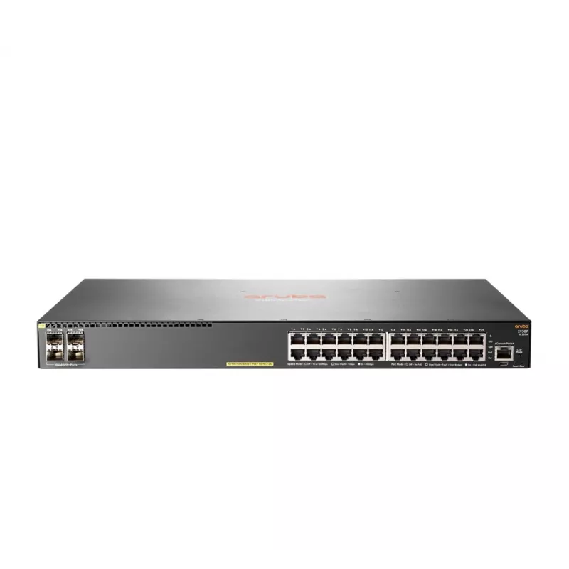 HPE Aruba Networking 2930F 24G PoE+ 4SFP+ komutatorius