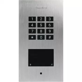 Prieigos kontrolės sistema durims DoorBird A1121 įleidžiamam montavimui, nerūdijantis plienas V2A