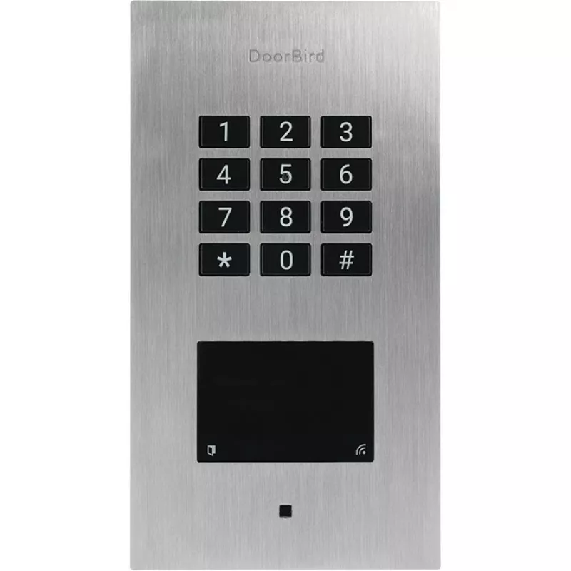 Prieigos kontrolės sistema durims DoorBird A1121 įleidžiamam montavimui, nerūdijantis plienas V2A