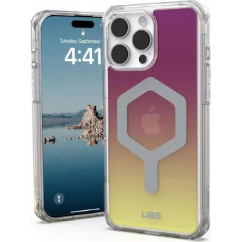 UAG Urban Armor Gear Plyo MagSafe dėklas | Apple iPhone 16 Pro Max | kaštonų ruda-geltona/skaidri/Ombre | 114481114780 (114481114780)