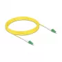 DeLOCK InfiniBand šviesolaidinis kabelis 10m LC LC/APC geltonas