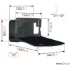 Garsiakalbio laikiklis Vogels SOUND 3205 Universal L, 15 kg