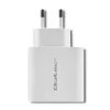 Qoltec 51718 įkroviklis | 45W | 5-20V | 2.4-3A | USB type C PD | USB | Balta