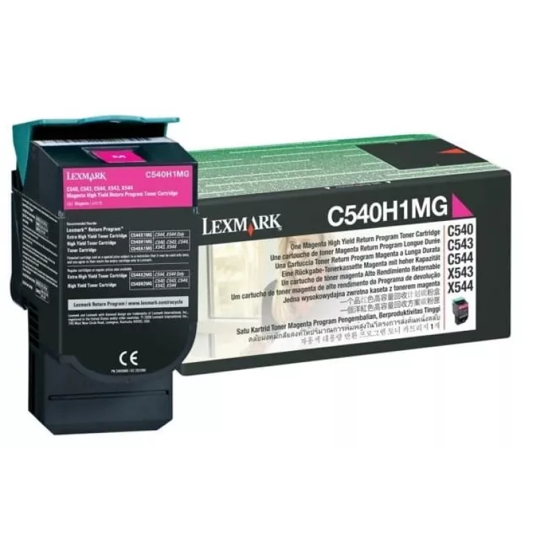 Lexmark C540H1MG - Toner Purpurinė - C540, C543, C544, C546, X543, X544, X546, X548