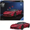 3D dėlionė Ravensburger Iconics Ferrari SF90 Stradale – kolekcinis modelio rinkinys