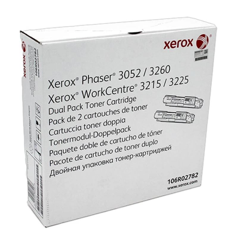 Xerox 106R02782 tonerio kasetė 2 vnt. Originali Juoda