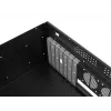 Rack korpusas LANBERG SC01-3504-10B, 1x 3.5 colio + 1x 2.5 colio lizdai, 7 išplėtimo lizdai, 2x 120mm priekiniai ventiliatoriai, USB2.0