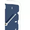 NeXtime klok 3072bl Thumbs up, 40.5x41.5 cm, sieninis, mėlynos/sidabrinės spalvos