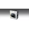 Radijo laikrodis Muse M-185 CR — FM/MW, 0,9 colio LED ekranas, AC 230V su AAA baterijų atsarginiu maitinimu, juodas