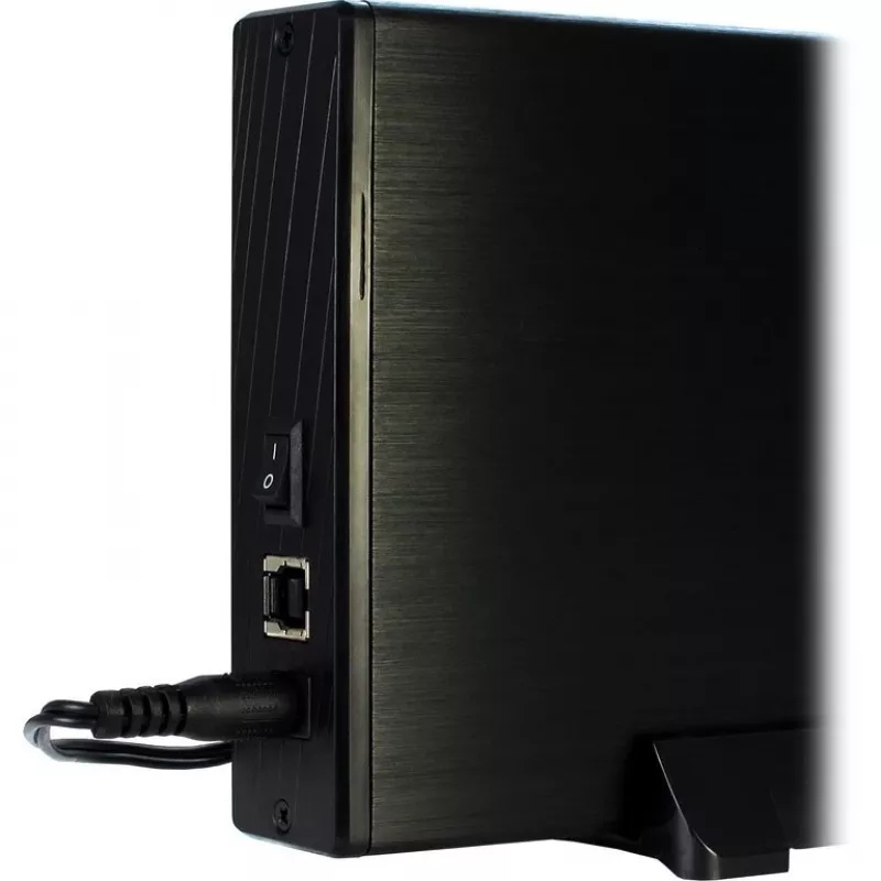 Inter-Tech Veloce GD-35612 - Išorinis kietojo disko korpusas - 3,5 colio (8,9 cm) - SATA 3Gb/s - USB 3.0