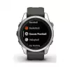 Garmin fēnix 7S Pro 3,05 cm (1,2 inch) MIP 42 mm Skaitmeninis 240 x 240 pikselių Jutiklinis ekranas Sidabrinis Wi-Fi GPS (palydovinis)