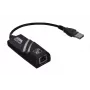 Sąsajos plokštė Akyga AK-AD-31 USB 3.2 Gen 1 prie Gigabit Ethernet (1000 Mbps), RJ-45, juoda