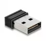 DeLOCK USB Dongle Belaidis Brūkšninių Kodų Skaitytuvas 2.4 GHz Juodas USB A