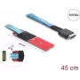 Keitiklis M.2 Key M į 1 x OCuLink SFF-8611 su 45 cm kabeliu — DELOCK 64360