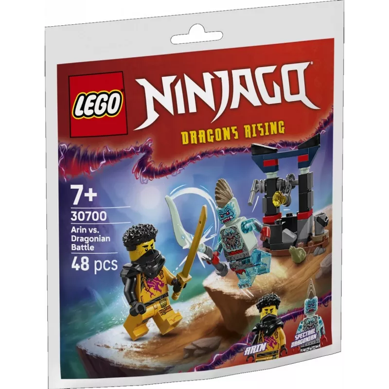 Statybinis žaislas LEGO rinkinys 30700 Arin's Battle with the Dragon Man polibag (mini rinkinys)